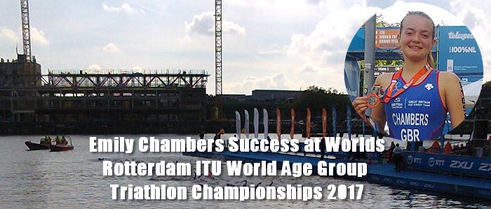 Emily Chambers Success at Worlds Rotterdam ITU World Age Group Triathlon Championships 2017